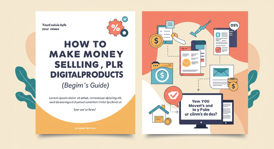 "Beginner’s guide to making money selling PLR digital products in 2025"