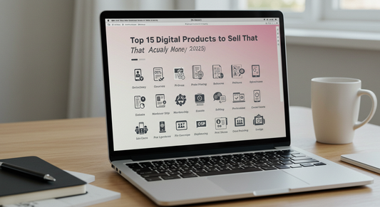 Digital products to sell in 2025 – online courses, templates, stock photos, and ebooks for passive income