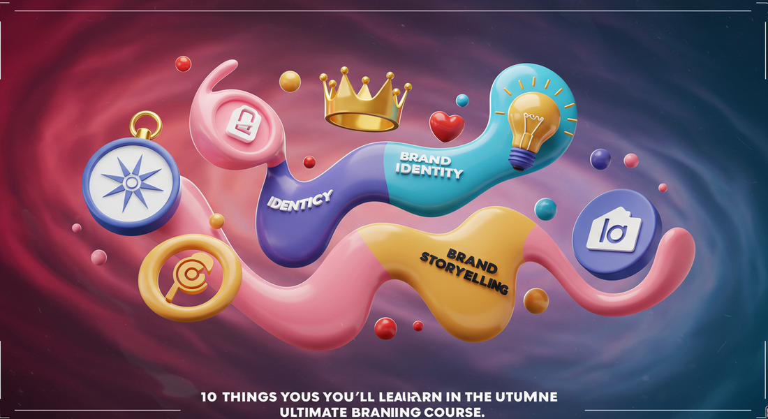 Ultimate Branding Course – 10 lessons to build a powerful brand, grow on social media, and boost sales funnels