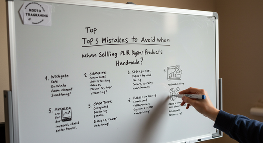PLR digital product seller avoiding mistakes with branding and customization strategies