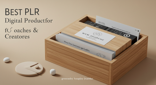 Editable PLR Digital Products course templates for coaches and course creators