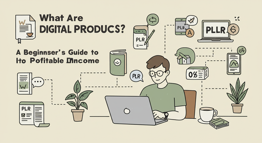 PLR digital products explained – guide to reselling ebooks, templates, and courses online