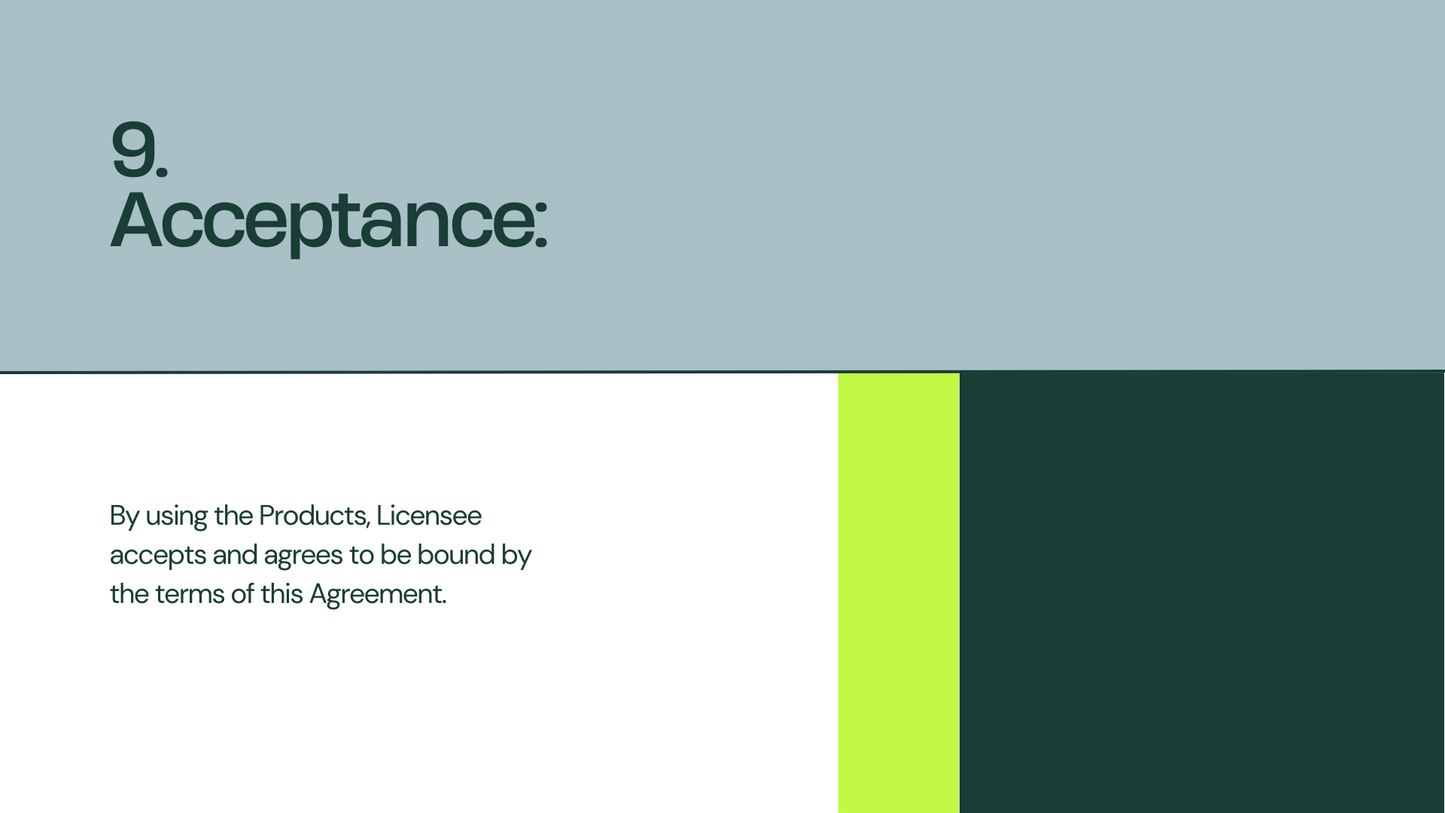 Commercial License Agreement - Resell Ready