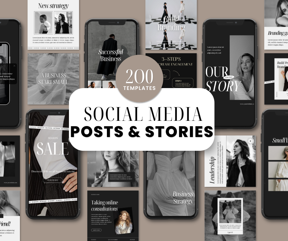 200 Social Media P&S - Resell Ready
