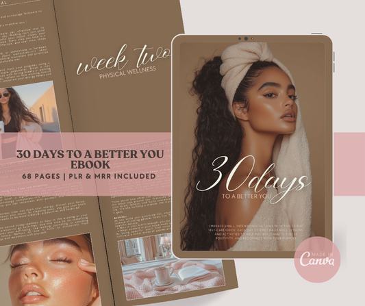 30 Days to a Better You Ebook - Resell Ready