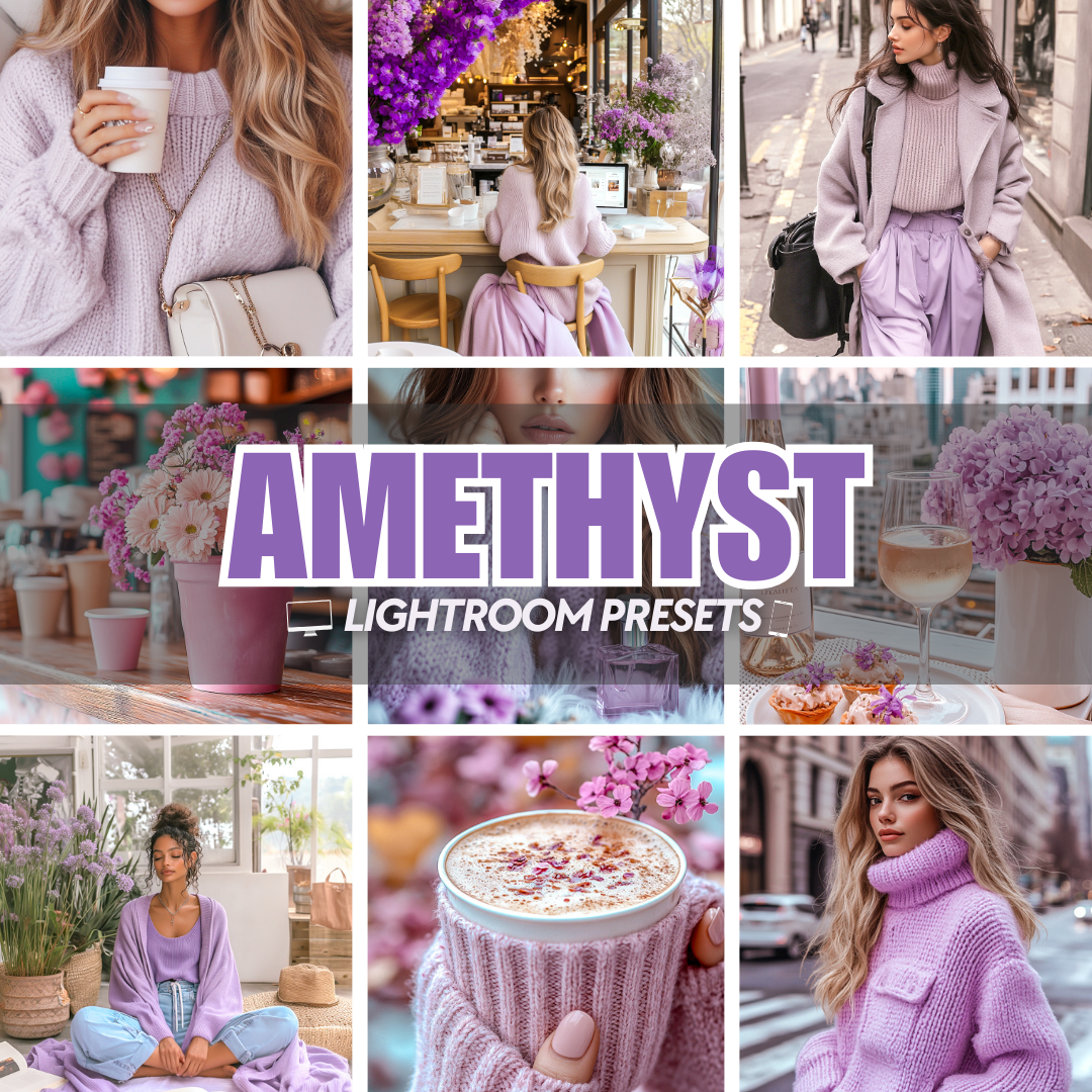 Amethyst Lightroom Presets - Resell Ready