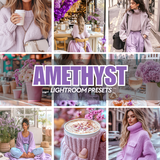 Amethyst Lightroom Presets - Resell Ready