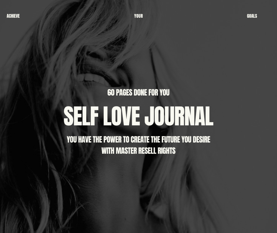 The Self Love Journal - Resell Ready