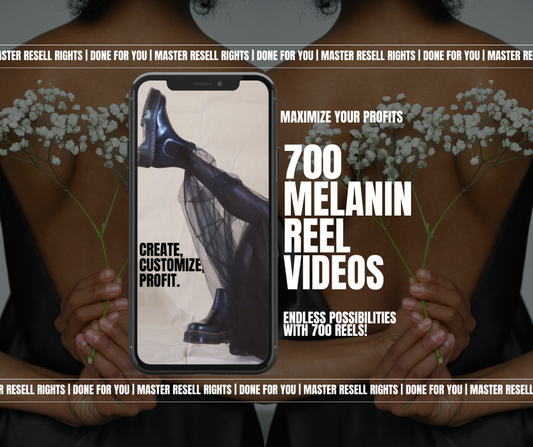 700 Melanin Lifestyle Stock Video Reels Bundle - Resell Ready