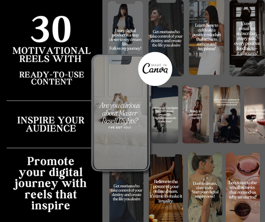 30 Motivational Reels - Resell Ready