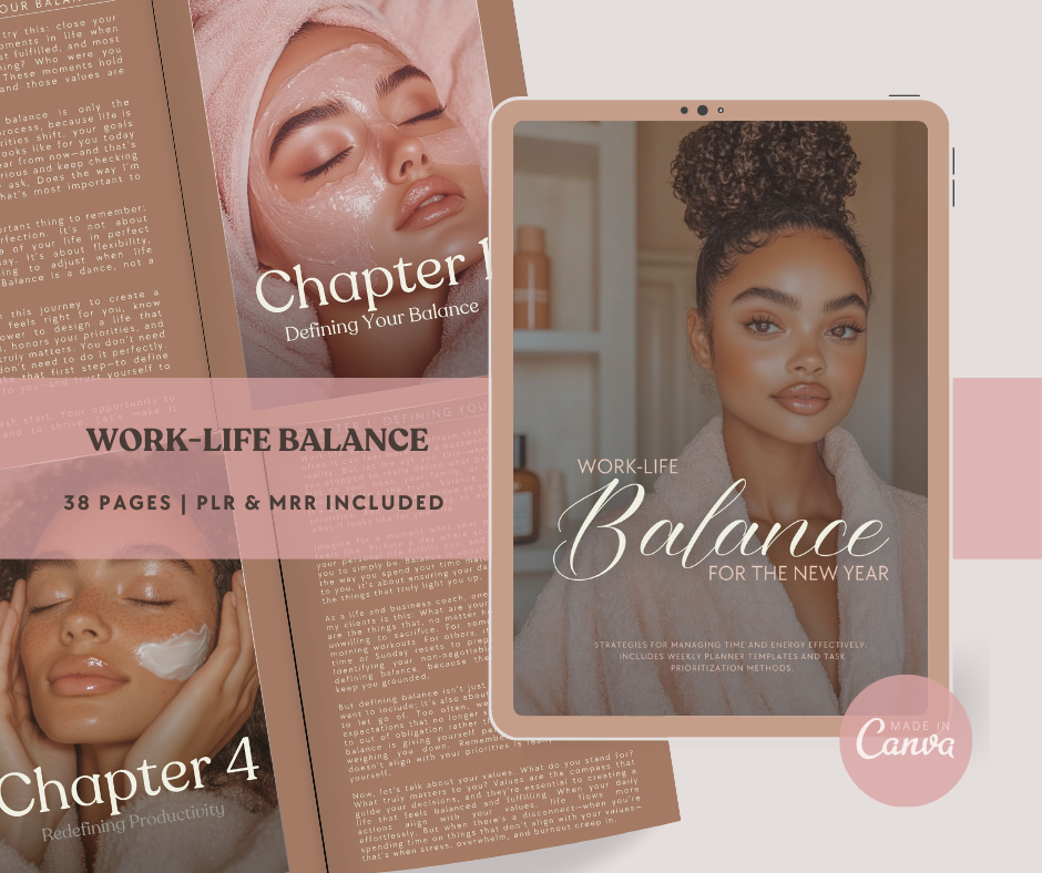 Work-Life Balance Ebook - Resell Ready