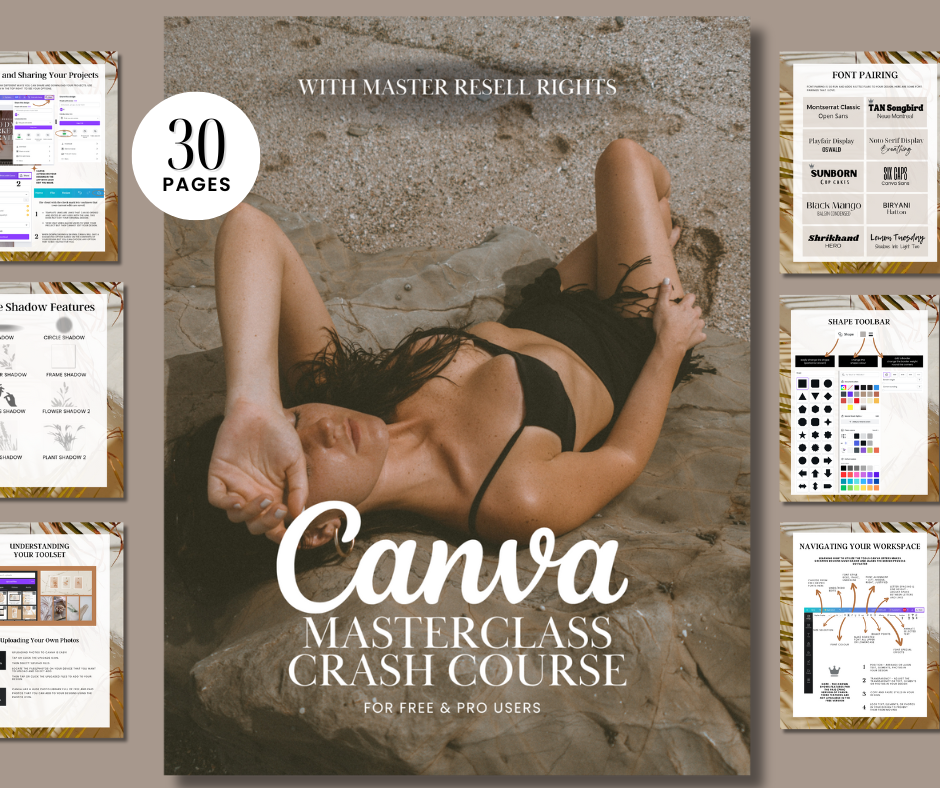 Canva Crash Course: Design Like a Pro in No Time - Resell Ready