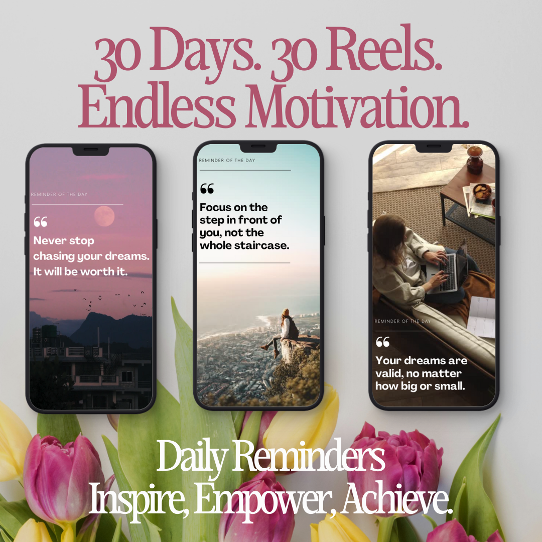 30 Days 30 Reels | Endless Motivation - Resell Ready