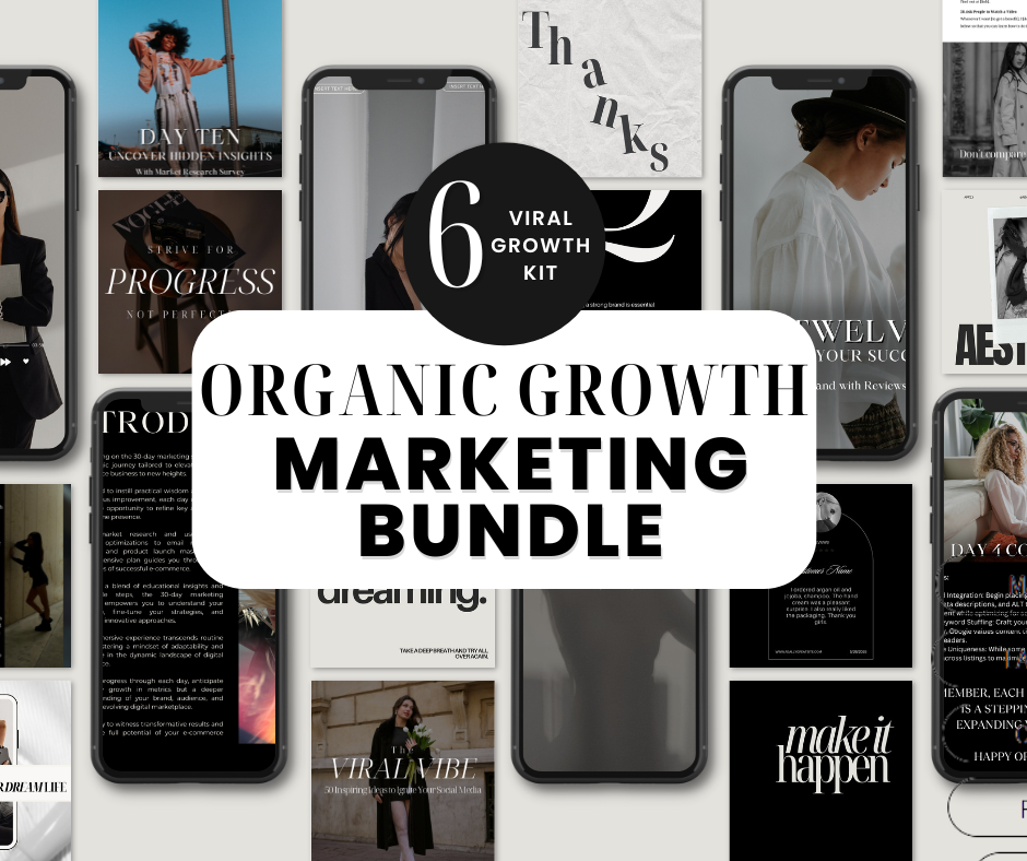 Organic Growth Marketing Bundle - Resell Ready