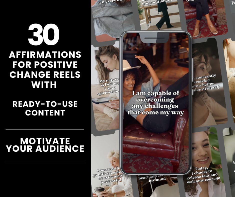 30 Affirmation Reels - Resell Ready