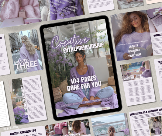 Creative Entrepreneurship eBook - Resell Ready