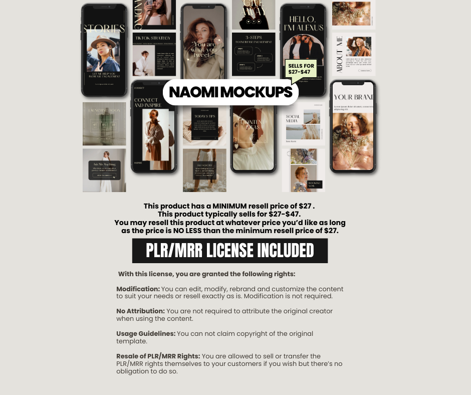 200 Social Media Manager P & S - Resell Ready