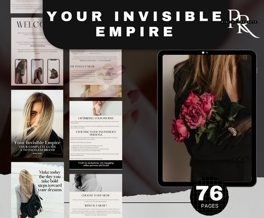 Your Invisible Empire eBook | Faceless Marketing - Resell Ready