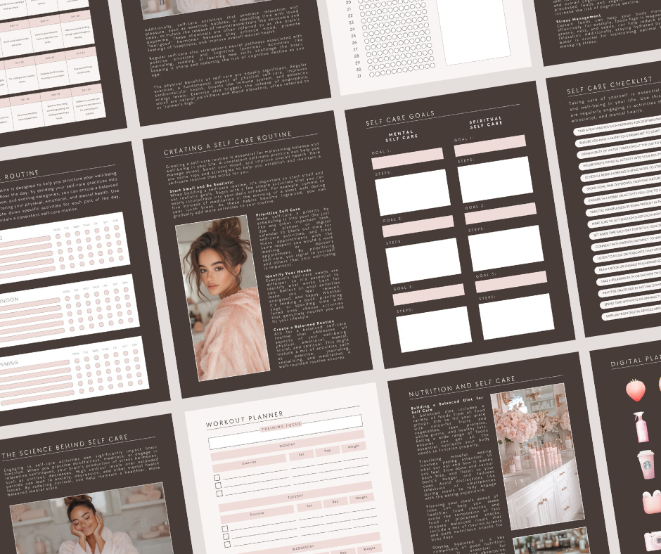 The Self Care Workbook - Resell Ready