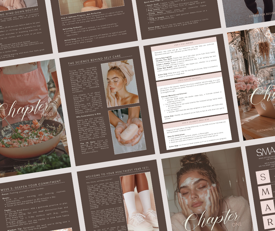Healthy Habits Blueprint Ebook - Resell Ready