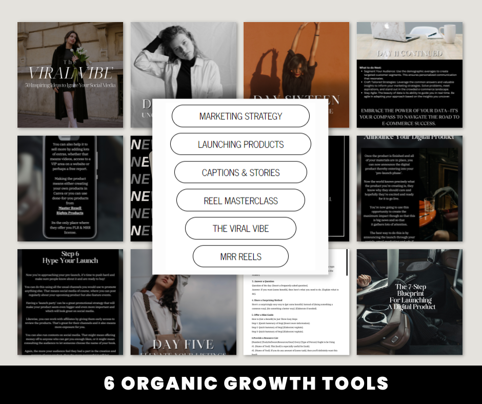 Organic Growth Marketing Bundle - Resell Ready
