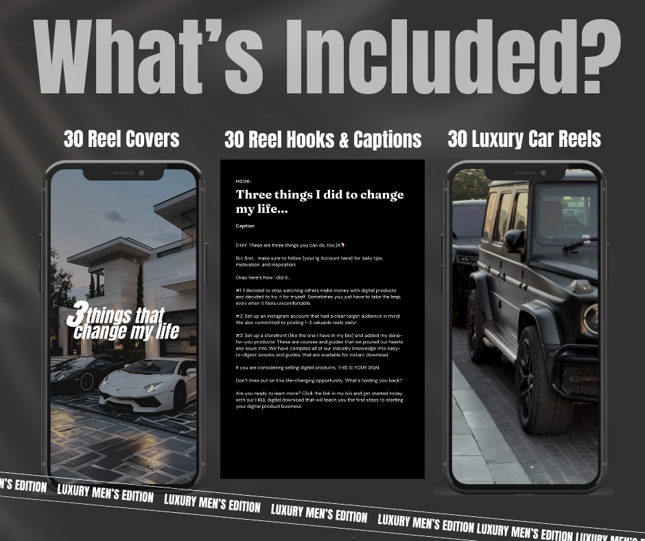 Mens Luxury | Vol 3 - Resell Ready