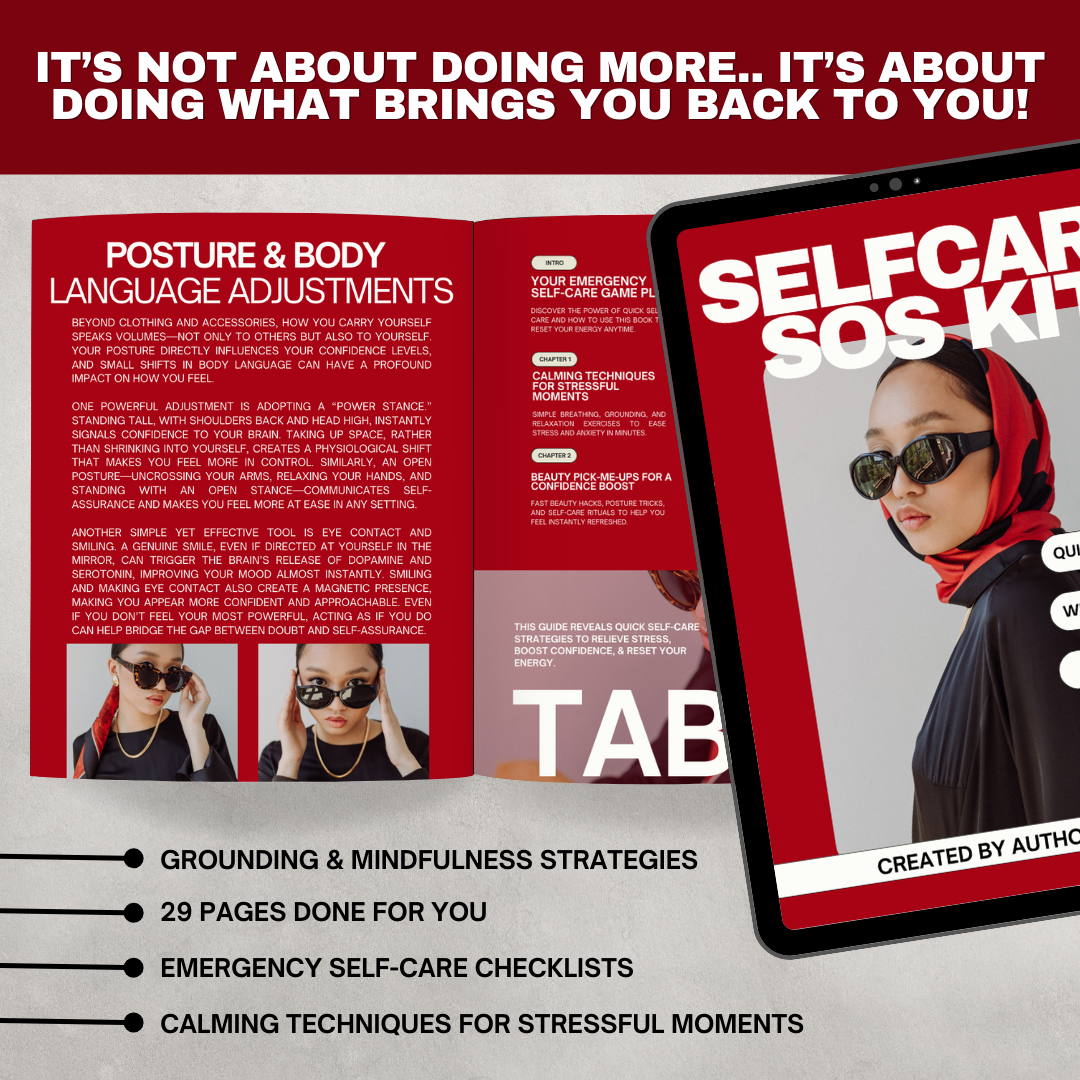Self-Care SOS Kit – 29-Page Emergency Reset for Mind, Mood & Confidence