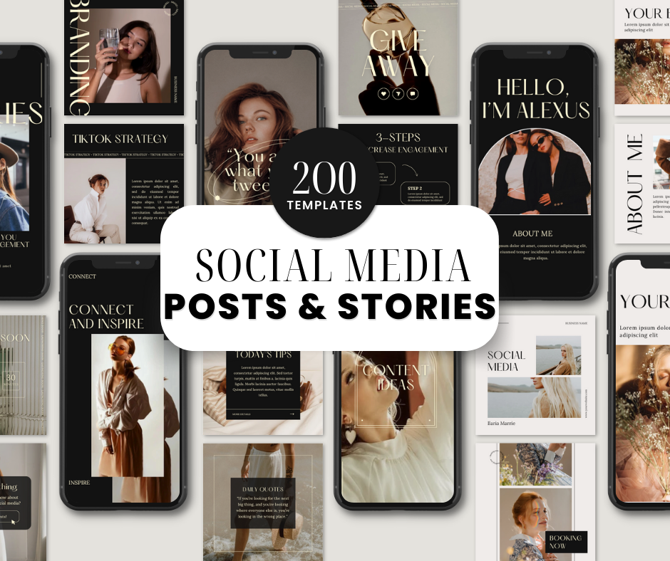 200 Social Media Manager P & S - Resell Ready
