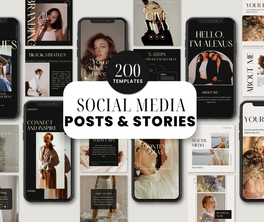 200 Social Media Manager P & S - Resell Ready