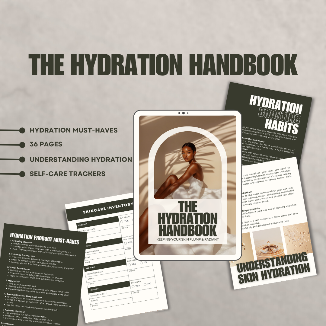 The Hydration Handbook – Glow-Boosting Skincare Planner & eBook (MRR/PLR Included)