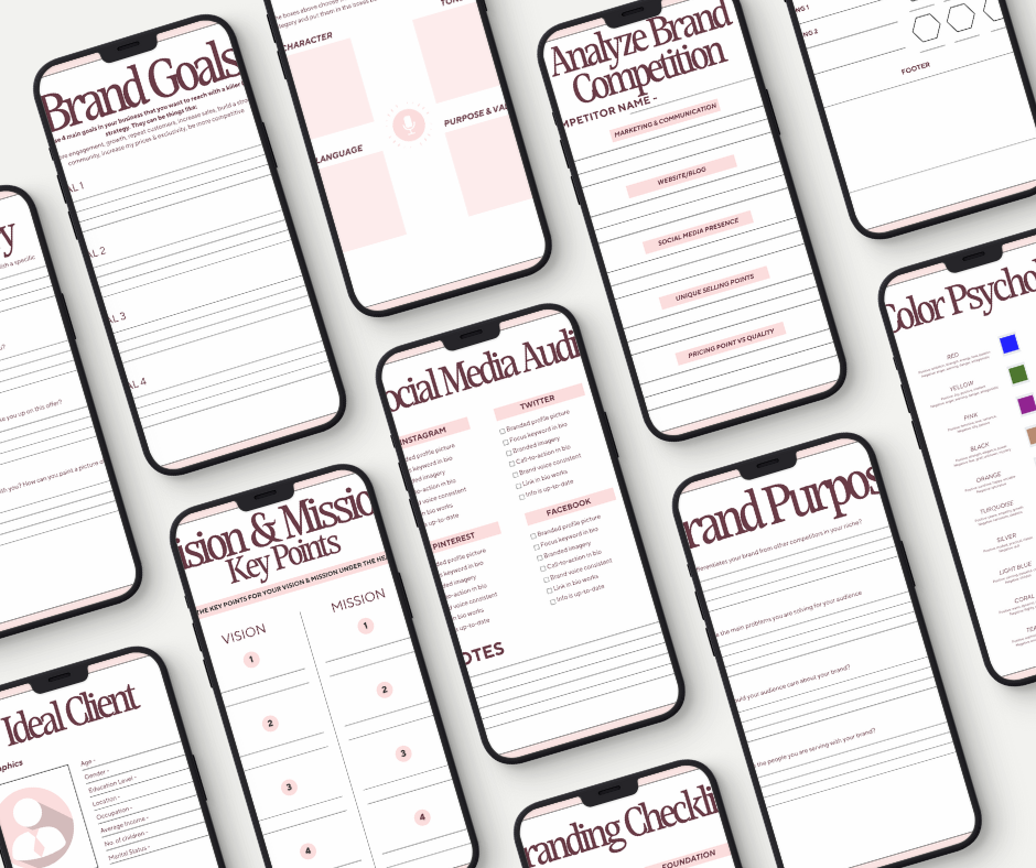 The Complete Branding Planner - Resell Ready