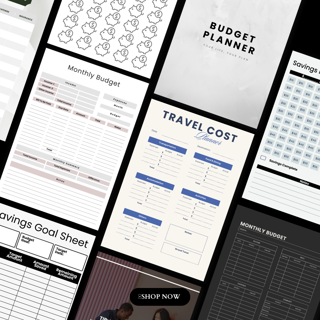 Finance & Budget Planner - Resell Ready