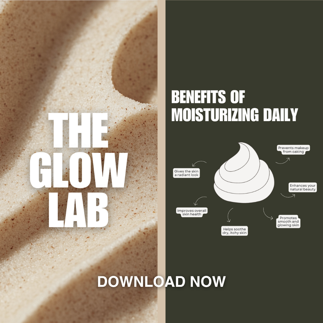 Glow Lab Instagram Content Kit: 61 Skincare Posts & Stories with PLR/MRR
