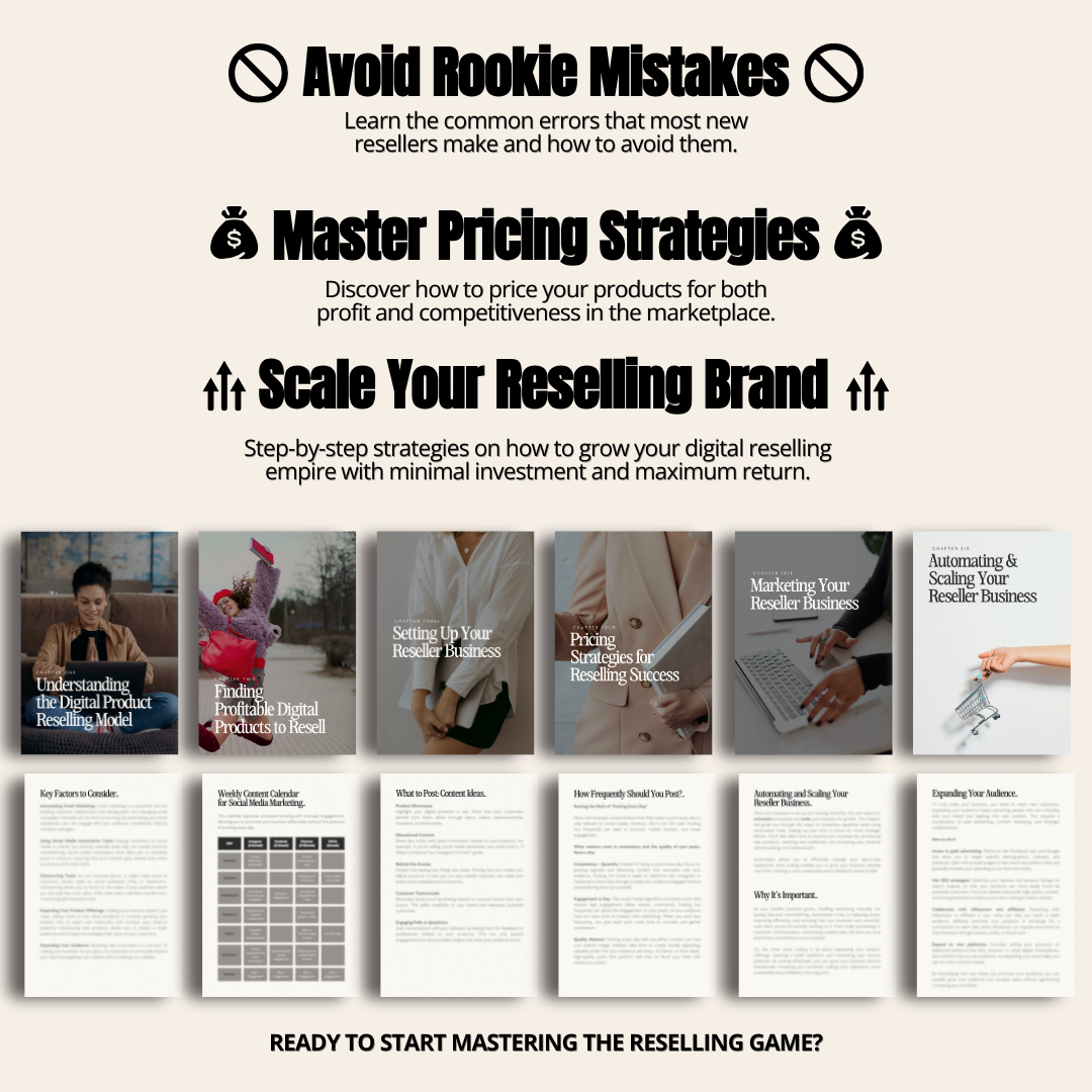 The Reseller's Playbook - Resell Ready