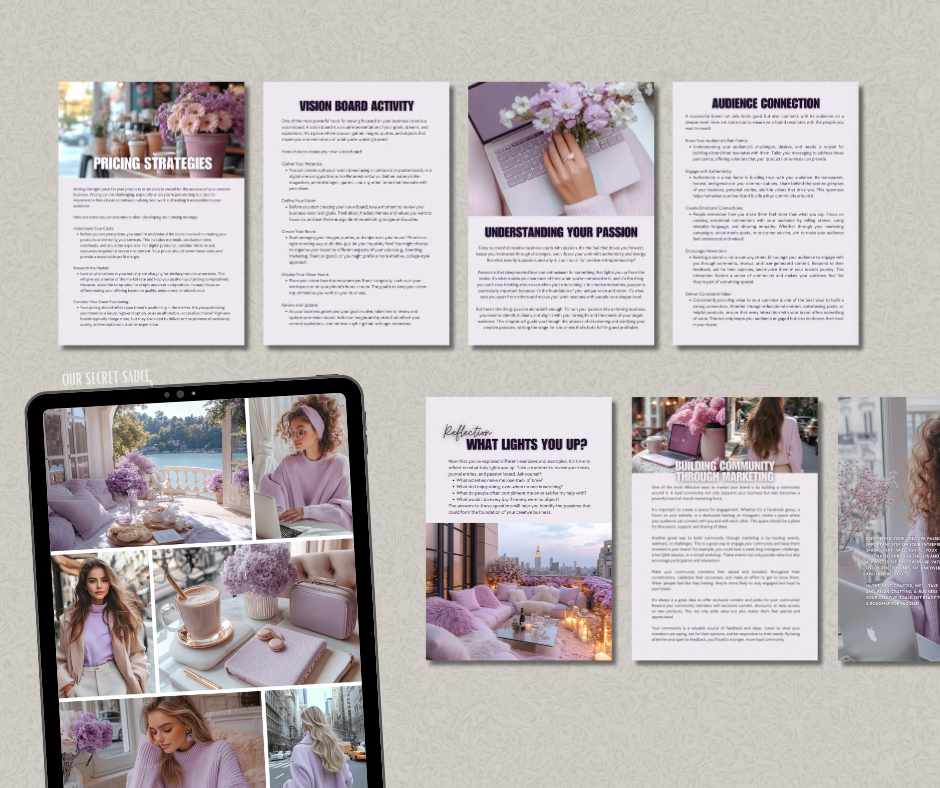 Creative Entrepreneurship eBook - Resell Ready