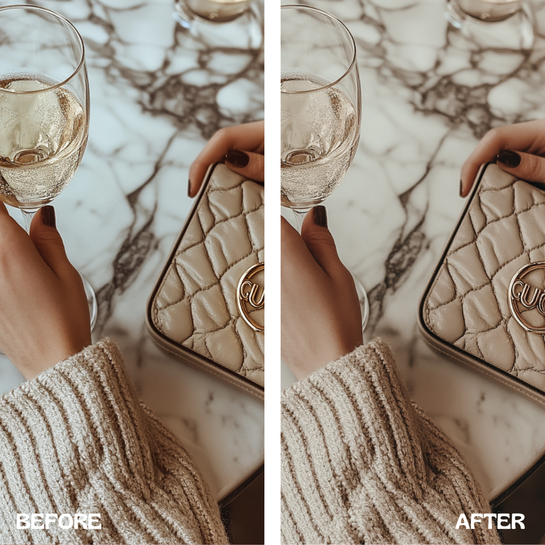 Champagne Lightroom Presets - Resell Ready