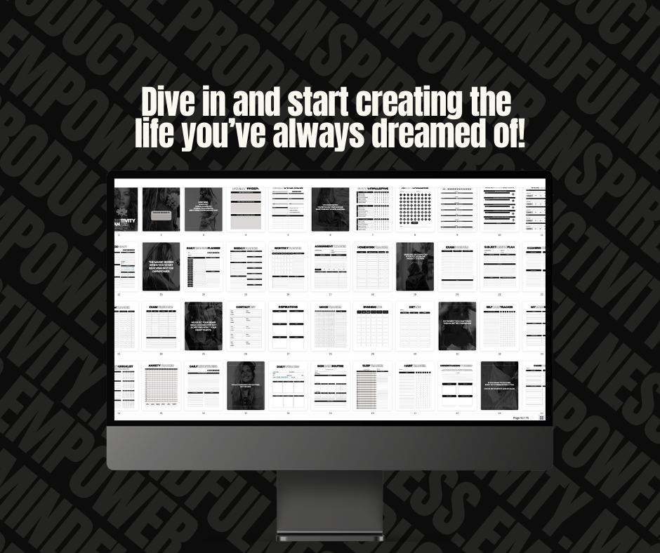 The Productivity Planner - Resell Ready