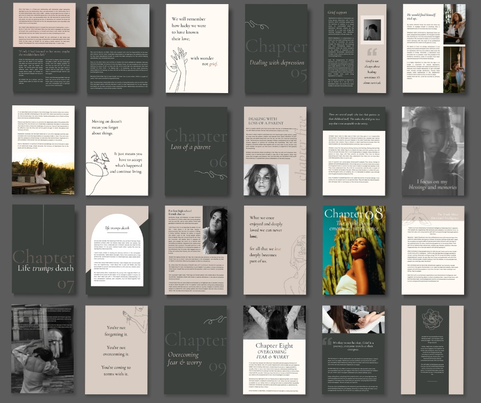 Coping With Grief eBook & Workbook - Resell Ready