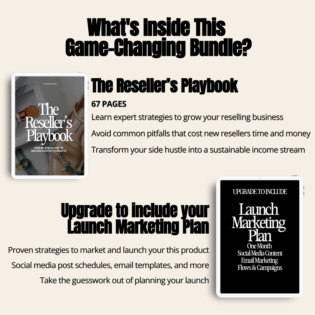 The Reseller's Playbook - Resell Ready