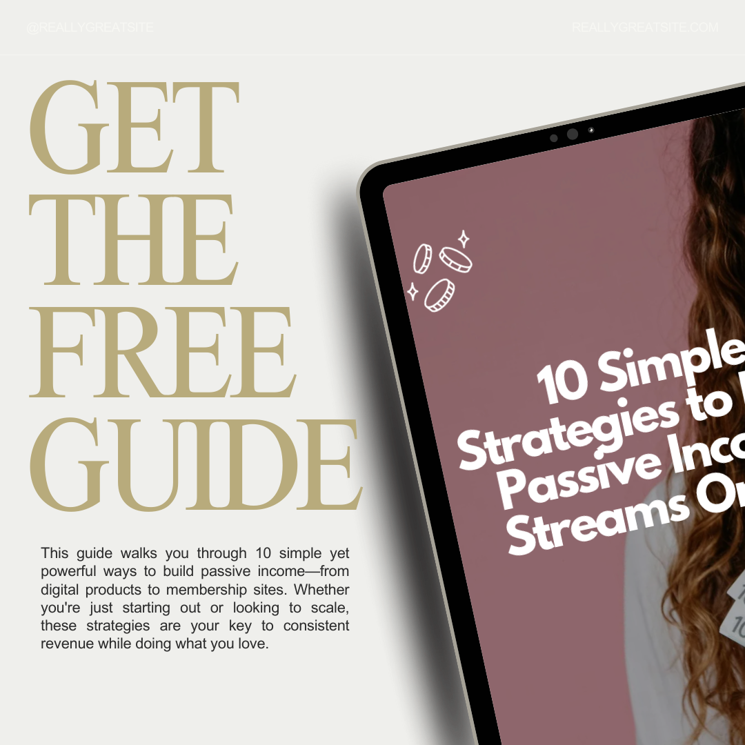 Passive Income Streams Online - Resell Ready