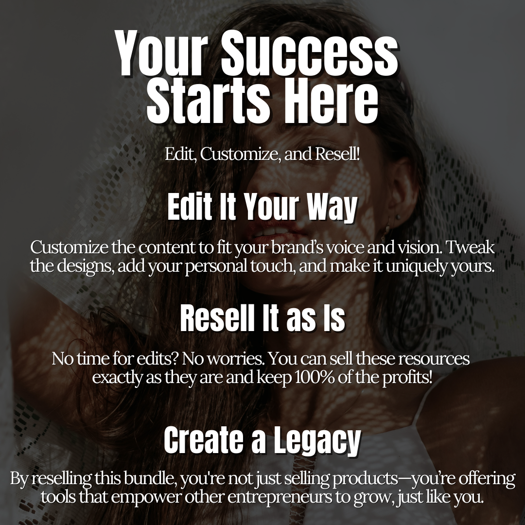 The Entrepreneur's Triple Threat - Resell Ready