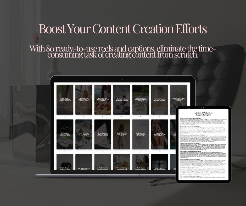 Life & Mindset Reels & Captions - Resell Ready