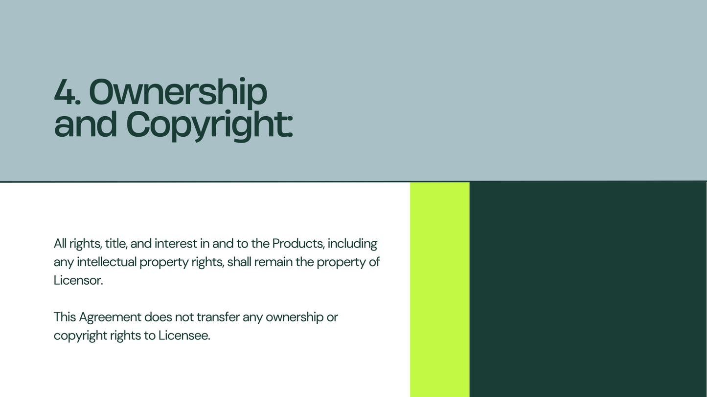 Commercial License Agreement - Resell Ready