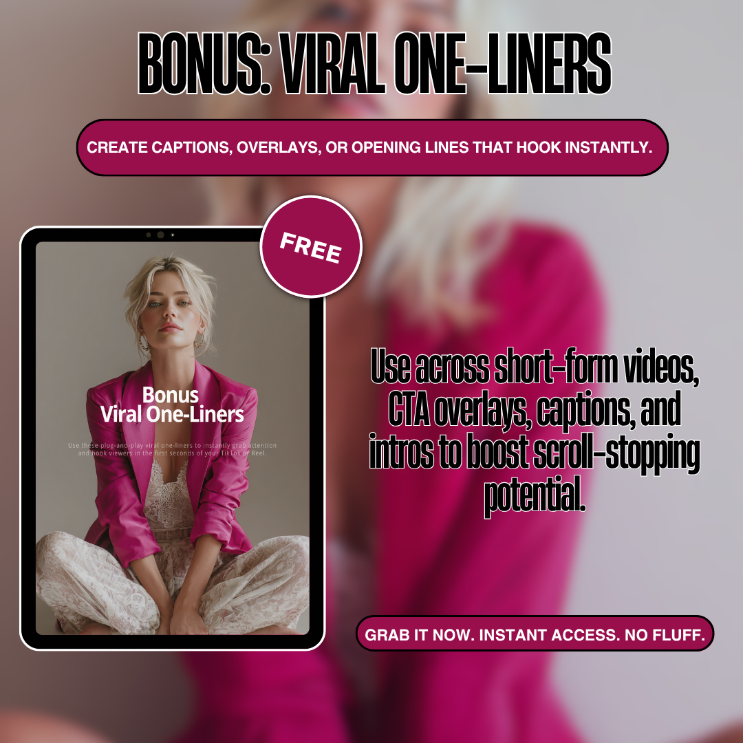 Glossed in Power: 75+ Viral TikTok & Reels Prompts for Creators & Coaches