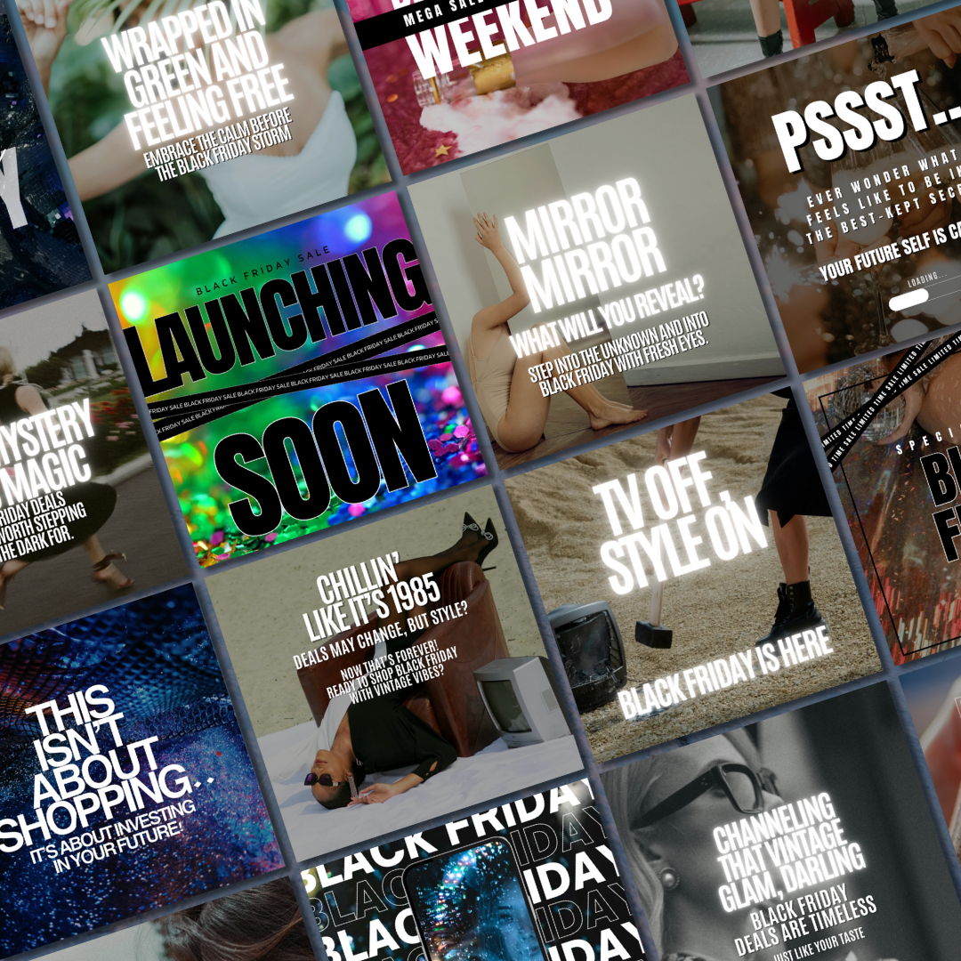 Black Friday Social Content - Resell Ready