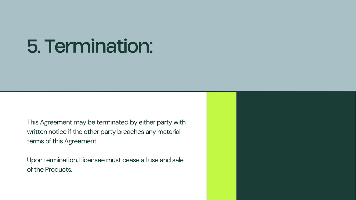 Commercial License Agreement - Resell Ready