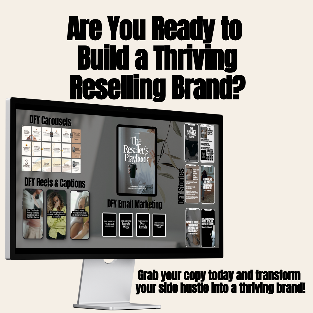 The Reseller's Playbook - Resell Ready