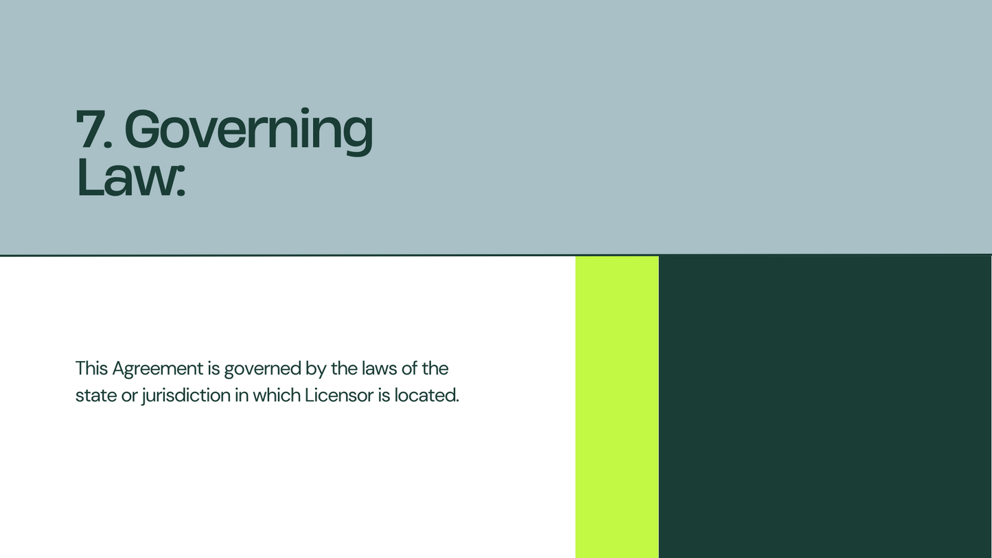Commercial License Agreement - Resell Ready