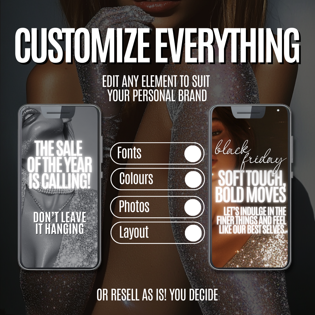 Black Friday Social Content - Resell Ready