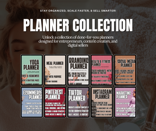 The Planner Bundle - Resell Ready